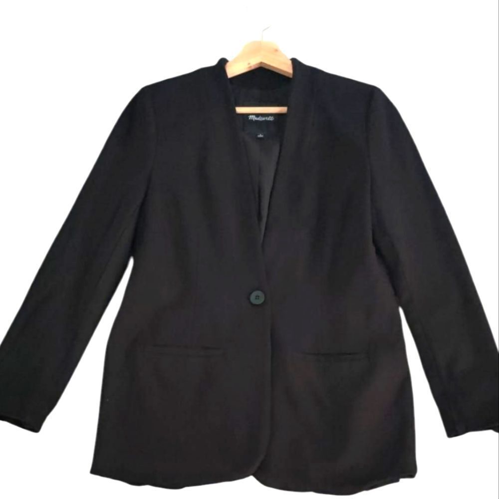 Madewell Classic Black Blazer Size 4